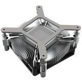 Inter-Tech 88885674, CPU køler Sølv/Sort