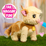 Just Play FurReal Maggie, Plysdyr Ko, 4 År, Interaktiv, AA, Batterier inkluderet