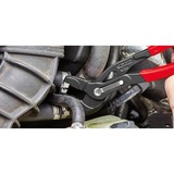 KNIPEX Schlauchschellenzange 8551250C, Tang Rød