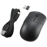 Kensington MY430 EQ genopladelig mus Sort, Ambidextrous, Optisk, RF Wireless + Bluetooth + USB Type-A, 2400 dpi, Sort