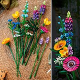 LEGO Botanicals Buket af vilde blomster, Bygge legetøj Byggesæt, 18 År, Plast, 939 stk, 615 g