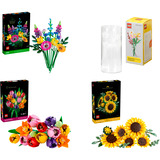 LEGO Botanicals sommerblomsterbuket sæt (med vase), Bygge legetøj 