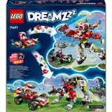 LEGO DREAMZzz Coopers tiger-mech og Zeros hotrod-bil, Bygge legetøj Byggesæt, 9 År, Plast, 1006 stk, 1,62 kg