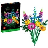LEGO ICONS Buket af vilde blomster, Bygge legetøj Byggesæt, 18 År, Plast, 939 stk, 615 g