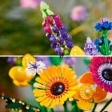 LEGO ICONS Buket af vilde blomster, Bygge legetøj Byggesæt, 18 År, Plast, 939 stk, 615 g