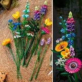 LEGO ICONS Buket af vilde blomster, Bygge legetøj Byggesæt, 18 År, Plast, 939 stk, 615 g