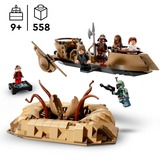 LEGO Star Wars Ørkenskib og sarlacc-hul, Bygge legetøj Byggesæt, 9 År, Plast, 558 stk, 845 g