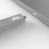 Lindy 40427 portblokering Portblokering + nøgle USB Type-C Hvid 5 stk, Slot Portblokering + nøgle, USB Type-C, Hvid, 5 stk, 10 g