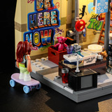 Lumibricks Graffiti busstoppested, Bygge legetøj 