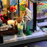 Lumibricks Graffiti busstoppested, Bygge legetøj 