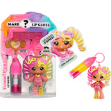 MGA Entertainment Yummiland Mystery Lip Gloss Doll - Mila Mallows, Dukke Minidukke, Hunstik, 4 År, Dreng/Pige, Flerfarvet