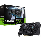 MSI GeForce RTX 5050 8G GAMING OC NVIDIA 8 GB GDDR6, Grafikkort GeForce RTX 5050, 8 GB, GDDR6, 128 Bit, 7680 x 4320 pixel, PCI Express x16 5.0
