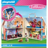 PLAYMOBIL Dollhouse 70985 legetøjssæt, Bygge legetøj Bygning, 4 År, Flerfarvet, Plast