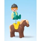 PLAYMOBIL Junior: Bondegårds-eventyr med traktor, anhænger og dyrevenner, Bygge legetøj 