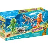 PLAYMOBIL SCOOBY-DOO! Adventure with Ghost of Captain Cutler, Bygge legetøj 5 År, Flerfarvet, Plast