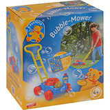 Pustefix Bubble-Mower Plæneklipper, Sæbebobler Blå/Rød