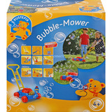 Pustefix Bubble-Mower Plæneklipper, Sæbebobler Blå/Rød