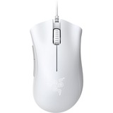 Razer DeathAdder Essential mus Højre hånd USB Type-A Optisk 6400 dpi, Gaming mus Hvid, Højre hånd, Optisk, USB Type-A, 6400 dpi, Hvid