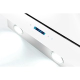 Respekta CH 77060 WA, Emhætte Hvid/rustfrit stål