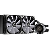 Sharkoon S80 RGB AIO 240mm, Vandkøling Sort