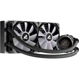 Sharkoon S80 RGB AIO 240mm, Vandkøling Sort