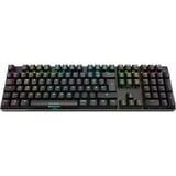 Sharkoon SKILLER SGK36W, Gaming-tastatur Sort, DE-layout, Huano Red
