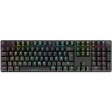 Sharkoon SKILLER SGK36W, Gaming-tastatur Sort, DE-layout, Huano Red