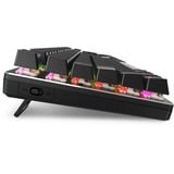 Sharkoon SKILLER SGK36W, Gaming-tastatur Sort, DE-layout, Huano Red