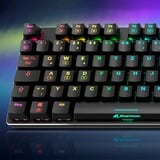Sharkoon SKILLER SGK36W, Gaming-tastatur Sort, DE-layout, Huano Red