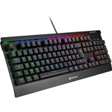 Sharkoon Skiller Mech SGK3 tastatur USB AZERTY Fransk Sort, Gaming-tastatur Sort, FR-layout, Kailh blå, USB, Mekanisk, AZERTY, RGB LED, Sort