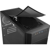 Sharkoon V1000 RGB Micro Tower Sort, Towerkabinet Sort, Micro Tower, PC, Sort, micro ATX, Mini-ITX, Spil, Flere