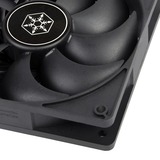 SilverStone Sag fan Sort