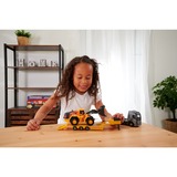 Simba Volvo Truck FH-16 med påhængsvogn og hjullæsser, Spil køretøj Orange/grå