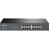 TP-Link TL-SG1016D Ikke administreret Gigabit Ethernet (10/100/1000) Sort, Switch Brown, Ikke administreret, Gigabit Ethernet (10/100/1000), Fuld duplex, Stativ-montering, Detail