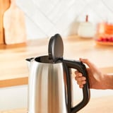 Tefal Subito, Kedel rustfrit stål/Sort, 1 L, 2400 W, Sort, Rustfrit stål, Rustfrit stål, Vandmåler, Ledningsfri