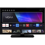 Telefunken XH24VP550M, LED-tv Sort