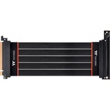 Thermaltake AC-060-CO1OTN-C2 interface-kort/adapter Intern PCIe, Forlængerledning Sort, PCIe, PCIe, Hanstik, PCIe 4.0, Sort, PC