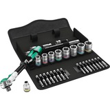 Wera 8100 SB 9 Zyklop Speed, Værktøjssæt Sort/Grøn