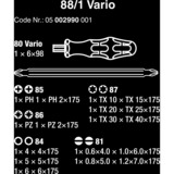 Wera Werkzeug-Etui Vario-Satz 11-teilig Multi-bit skruetrækker Standard skruetrækker, Bit sæt Sort/Grøn, Plast, Metal, Sort/grøn, Sort