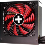 Xilence XP650R9 enhed til strømforsyning 650 W 20+4 pin ATX ATX Sort, Rød, PC strømforsyning Sort, 650 W, 220 - 240 V, Aktiv, 18 A, 44 A, 16 A