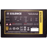 Xilence XP650R9 enhed til strømforsyning 650 W 20+4 pin ATX ATX Sort, Rød, PC strømforsyning Sort, 650 W, 220 - 240 V, Aktiv, 18 A, 44 A, 16 A