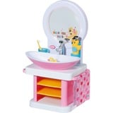 ZAPF Creation Bath Hand Wash Basin, Dukker møbler BABY born Bath Hand Wash Basin, Dukke håndvask, 3 År, Batterier påkrævet