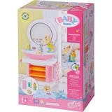 ZAPF Creation Bath Hand Wash Basin, Dukker møbler BABY born Bath Hand Wash Basin, Dukke håndvask, 3 År, Batterier påkrævet