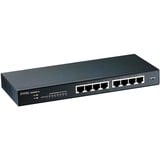 Zyxel GS1900-8 Administreret L2 Gigabit Ethernet (10/100/1000) Sort, Switch Administreret, L2, Gigabit Ethernet (10/100/1000), Fuld duplex, Stativ-montering