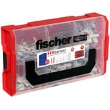 fischer FixTainer DuoPower + EasyHook + Skrue TX, Dyvel Hvid