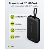 goobay 76252, Power Bank Sort