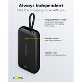 goobay 76252, Power Bank Sort