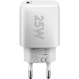goobay USB-C PD GaN hurtigoplader 25 watt Hvid
