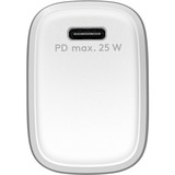 goobay USB-C PD GaN hurtigoplader 25 watt Hvid