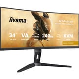 iiyama GCB3486WQSCP-B1, Gaming Skærm Sort